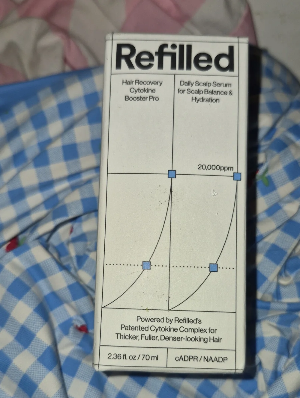 Refilled Hair Recovery Daily Scalp Serum - Nwt